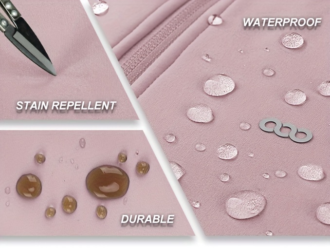 womens softshell jacket casual plush lined warm hooded coat outdoor hiking windbreaker with adjustable hood and drawcord hem for winter fall details 2