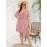 Plus Size V Neck Fitted A-Line Knee Length Wrap Dress with Pockets - Medium Stretch Polyester Floral Print Casual Party Dress for All Seasons
