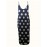 Plus Size Polka Dots Print Tank Dress, Elegant Sleeveless Slant Pockets Strap Dress For Spring & Summer, Women's Plus Size Clothing