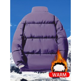 Reversible Chic Plus Size Women's Jacket - Casual Long Sleeve, Zip-Up Outerwear with Pockets for Fall & Winter