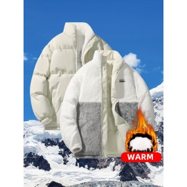 Reversible Chic Plus Size Women's Jacket - Casual Long Sleeve, Zip-Up Outerwear with Pockets for Fall & Winter