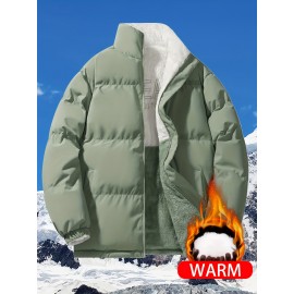 Reversible Chic Plus Size Women's Jacket - Casual Long Sleeve, Zip-Up Outerwear with Pockets for Fall & Winter